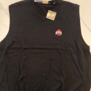 Men’s Ohio state sweater vest size XL NWTs